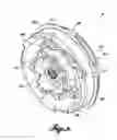 Fig. 09 - APPLICATOR ATTACHMENT HAVING CAMS TO CONVERT OSCILLATING ROTATIONAL MOTION TO ORTHOGONAL RECIPROCATING MOTION