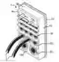 Fig. 01 - Inspection system for cable, pipe or wire transits