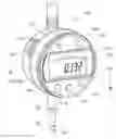 Fig. 01 - Measuring instrument that detects displacement of a contact point