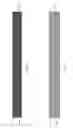 Fig. 23 - Shingled solar cells overlapping along non-linear edges