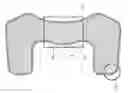 Fig. 01 - Liner for orthopedic or prosthetic device