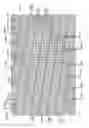 Fig. 17 - Laminated optical member, lighting device, display device, and television device with spacers defined in linear shapes along a plate surface with axes tilted relative to an arrangement direction of pixels