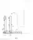 Fig. 06 - Adjustable hitch mounted door carrying assembly
