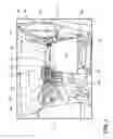Fig. 07 - Self-locking hinge assembly for vehicle swinging desk top