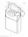 Fig. 01 - PACK FOR TOBACCO ARTICLES PROVIDED WITH A SEALED WRAP WITH AN INNER PRESSURE THAT IS DIFFERENT FROM THE ATMOSPHERIC PRESSURE AND RELATIVE WRAPPING METHOD