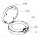 Fig. 01 - COMPACT CONTAINER HAVING BUTTON INTEGRALLY FORMED THEREON