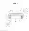 Fig. 06 - COMPACT CONTAINER HAVING BUTTON INTEGRALLY FORMED THEREON