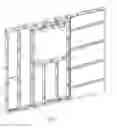 Fig. 08 - Method of using a panel framing device to build panels for use in house construction