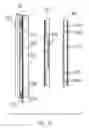 Fig. 09 - Adjustable door assembly for a shower enclosure area