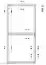 Fig. 05 - WINDOW FRAMING SYSTEM WITH THREE MAIN EXTRUSIONS