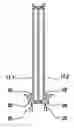 Fig. 01 - Method and device for producing a triple insulating glazing unit