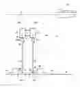 Fig. 01 - Facility comprising at least two bottom-surface links comprising vertical risers connected by bars