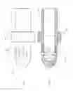 Fig. 06 - Standing injection valve with hydraulically dampened valve closure