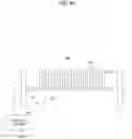Fig. 16 - BURNER AND  SUPPORT STRUCTURE WITH A PERFORATED FLAME HOLDER