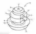 Fig. 01 - Rubber foot for a heatable metal device
