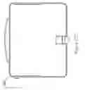 Fig. 43 - ELECTRONIC TABLET CASE AND FIREARM HOLDER