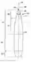 Fig. 01 - Ammunition projectile having improved aerodynamic profile and method for manufacturing same