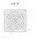 Fig. 16 - Method of measuring scanning characteristics of optical scanning apparatus and chart for measuring scanning characteristics used in same