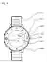 Fig. 05 - Hybrid smart watch multiple sources of time, multiple power sources, and multiple time indicator mechanisms