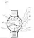 Fig. 10 - Hybrid smart watch multiple sources of time, multiple power sources, and multiple time indicator mechanisms