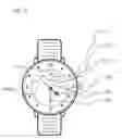 Fig. 12 - Hybrid smart watch multiple sources of time, multiple power sources, and multiple time indicator mechanisms