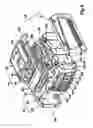 Fig. 08 - Battery pack including contact arrangement contacting cladding surface of battery cell for a handheld power tool