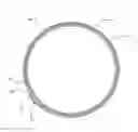 Fig. 10 - Assembly for terminating an EMF shielded cable harness at an electrical component port