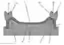 Fig. 01 - PREPARATION OF A WAX OR PLASTIC BASE FOR PRODUCING A DENTAL PROSTHESIS