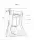 Fig. 08 - Excreta disposal apparatus comprising gender-specific module
