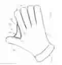 Fig. 01 - Webbed Sports Gloves