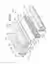 Fig. 22 - Combination splash seal and wear bar