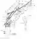Fig. 01 - Double jib slewing pedestal crane