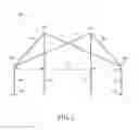 Fig. 02 - Modular hyperbolic trapezoid fabric structure