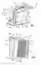 Fig. 02 - INTERNAL COOLING SYSTEM WITH INSERT FORMING NEARWALL COOLING CHANNELS IN AN AFT COOLING CAVITY OF A GAS TURBINE AIRFOIL INCLUDING HEAT DISSIPATING RIBS