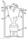 Fig. 01 - Rocket thruster nozzle with connectors and brace