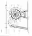 Fig. 02 - BOTTOMLESS-CUP TYPE WATER POWER CONVERSION DEVICE UTILIZING FLOWING WATER ENERGY