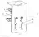 Fig. 08 - Clamping device for continuous adjustment of a display stand
