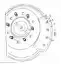 Fig. 08 - Bracket for brake caliper cover