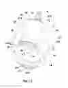 Fig. 12 - Pipe coupling having arcuate snap couplers with cylindrical base body