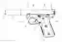 Fig. 01 - Firearm with pivoting barrel-receiver assembly