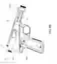 Fig. 63 - Firearm with pivoting barrel-receiver assembly