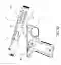 Fig. 64 - Firearm with pivoting barrel-receiver assembly