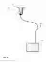Fig. 07 - System for providing vibrations remotely from a vibrating transducer