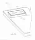Fig. 12 - Electronic device with component trim antenna