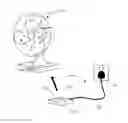 Fig. 01 - Power line assembly and electronic device using same