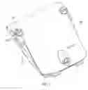 Fig. 02 - Electronic device with locking assembly