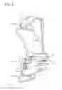 Fig. 02 - Wearable support structure for at least partly relieving a human body during leaning or bending over