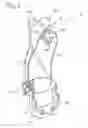 Fig. 03 - Wearable support structure for at least partly relieving a human body during leaning or bending over