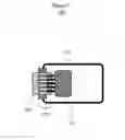 Fig. 08 - Electrical feedthrough with a sintered electrical connection