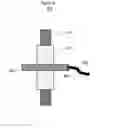 Fig. 09 - Electrical feedthrough with a sintered electrical connection